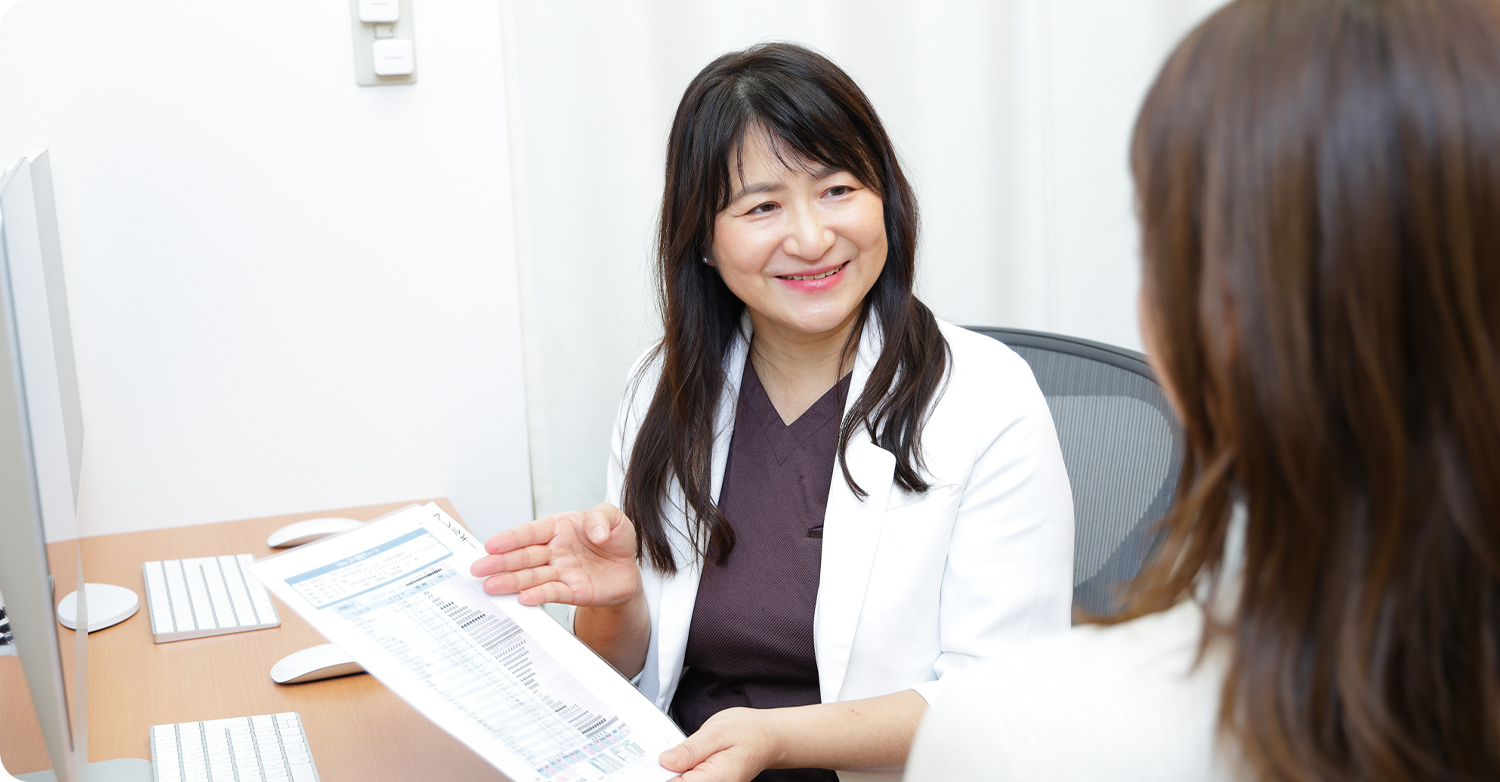 分かりやすい説明と丁寧な診療であらゆる皮膚トラブルに対応します